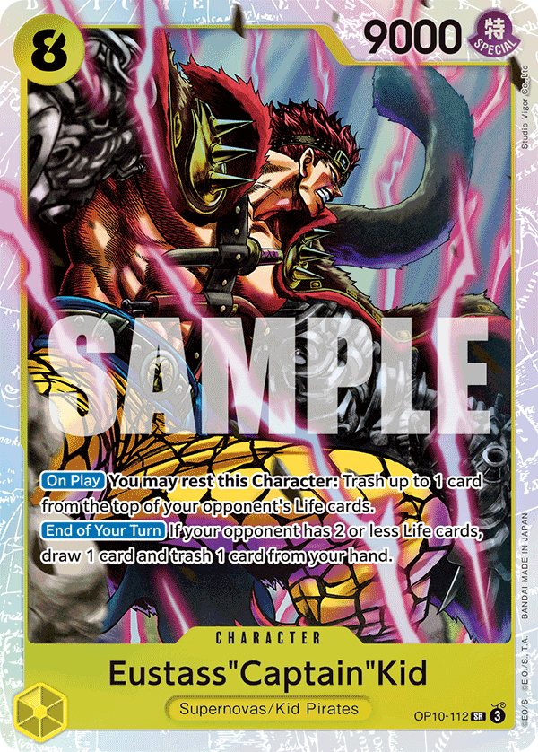 OP10-112 Eustass "Captain" Kid