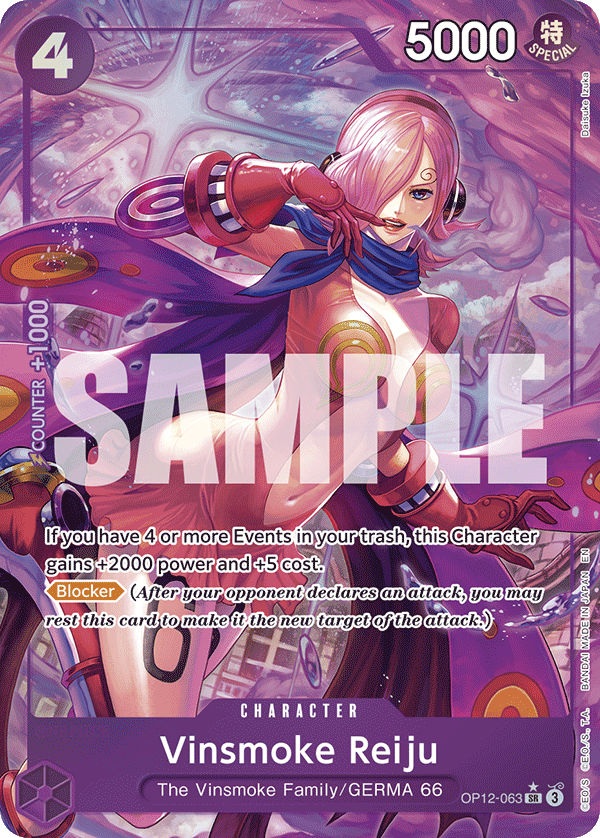 OP12-063 Vinsmoke Reiju Alt Art