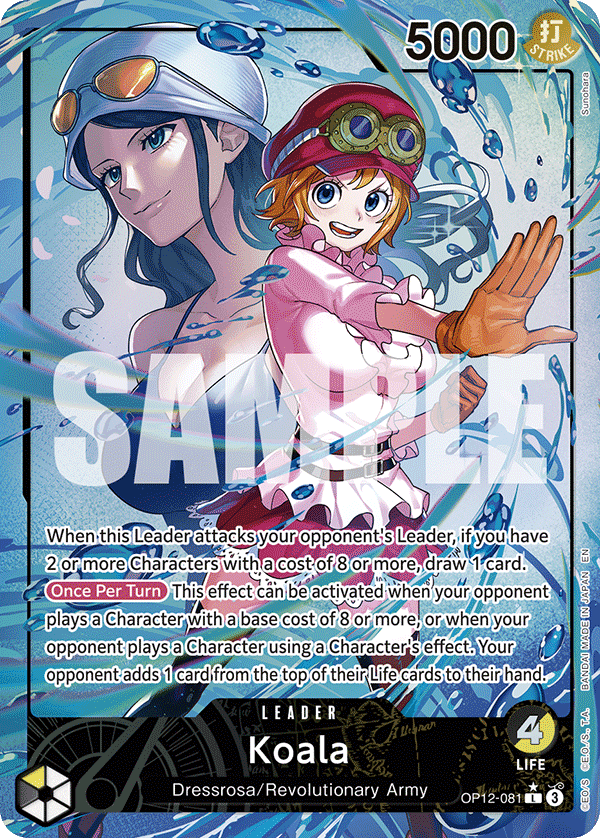 OP12-081 Koala Leader Alt Art