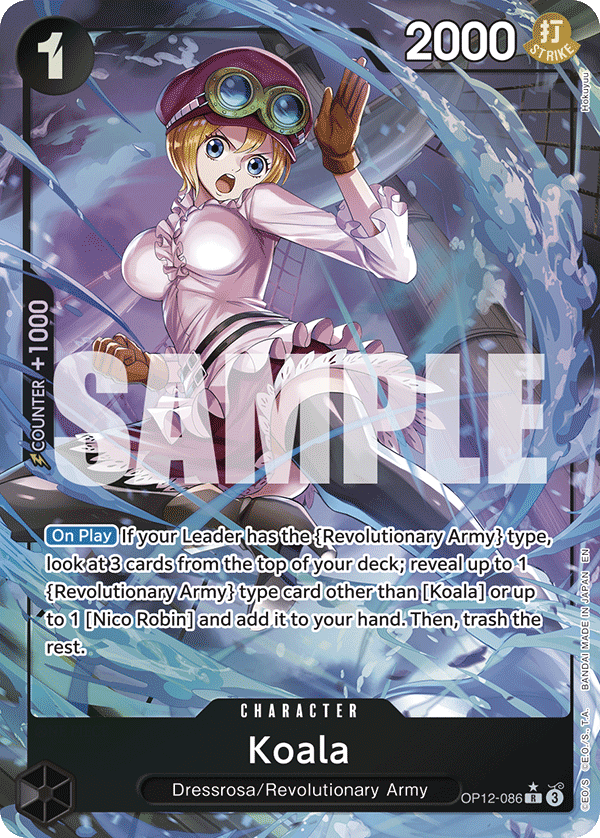 OP12-086 Koala Alt Art