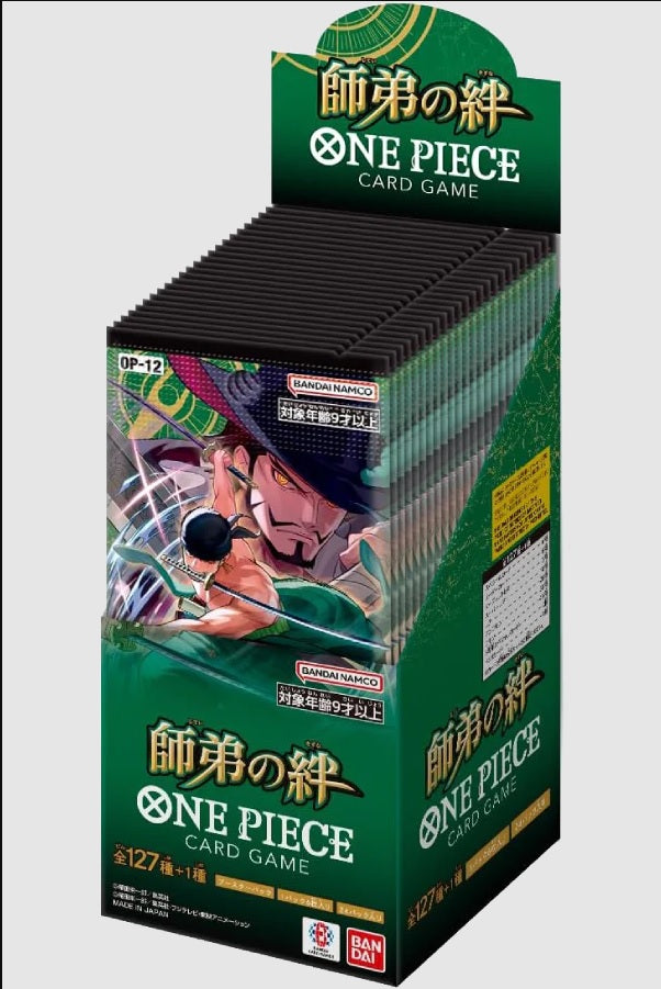 One Piece – OP-12 “Legacy of the Master” Japanese Booster Box