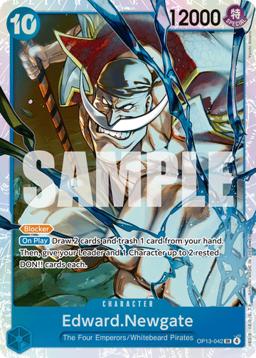 Edward.Newgate OP13-042 — One Piece TCG single card, PlayVault UAE