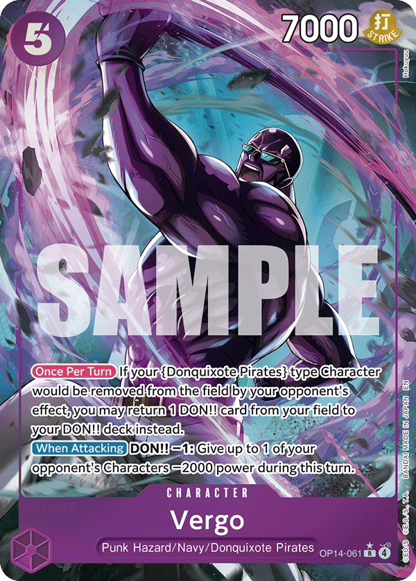 OP14-061 Vergo Alt Art
