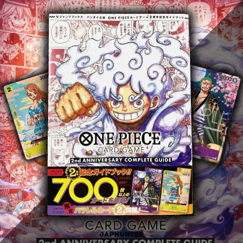 One Piece Card Game 2nd Anniversary Complete Guide, Japanese hardcover guidebook — PlayVault UAE