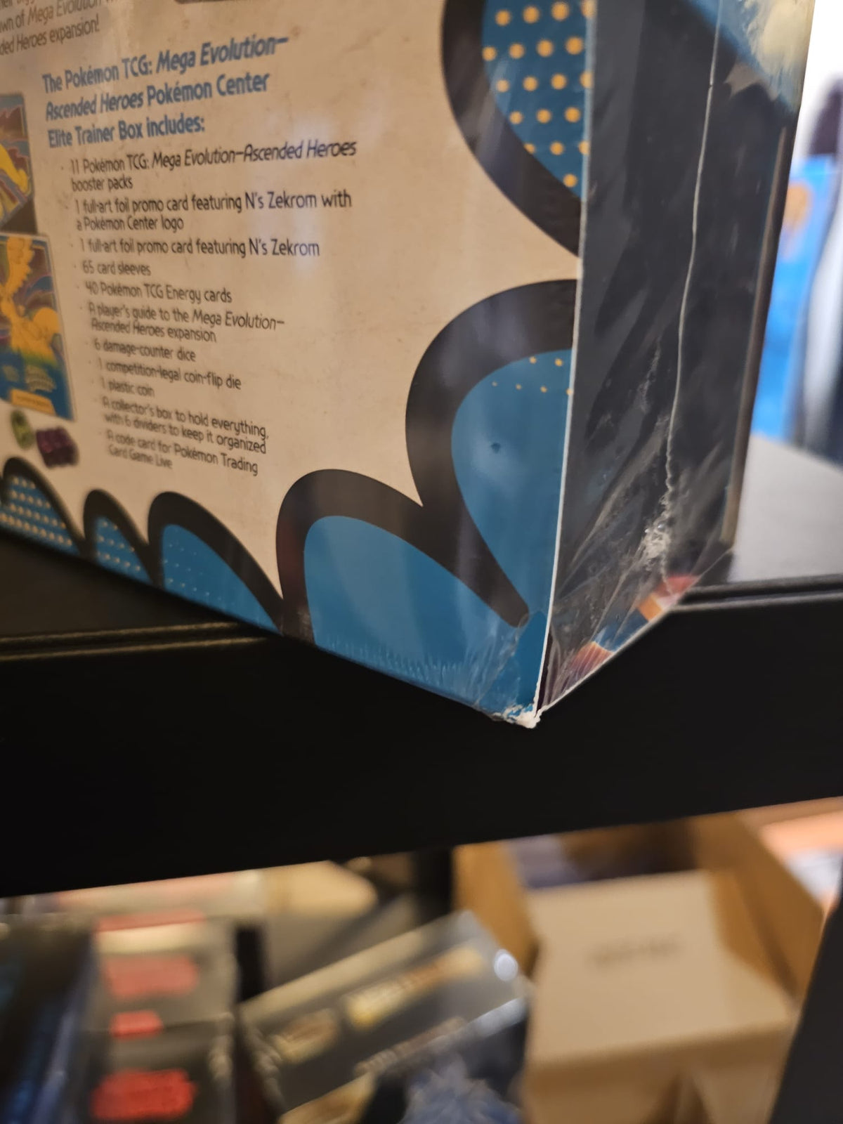 Ascended Heroes Pokemon Center Elite Trainer Box - Damaged (see pictures) A