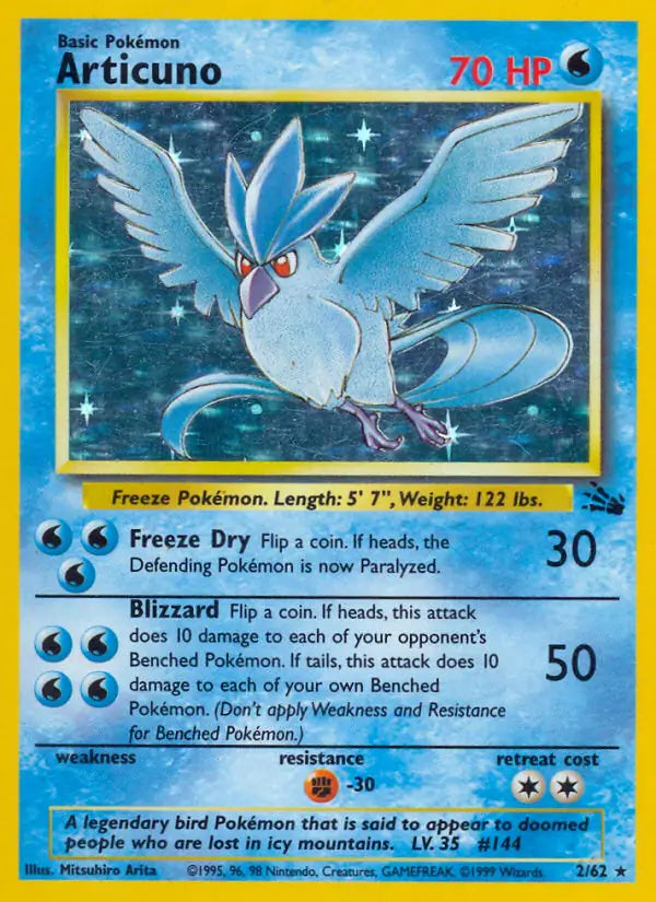 Fossil Articuno 2 - HP
