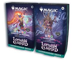 MTG Lorwyn Eclipsed Commander Deck Set (Both Precons) | Dance of the Elements + Blight Curse | 2-Deck Bundle