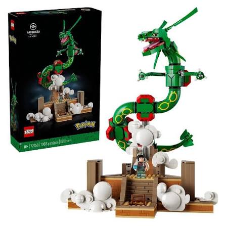 LEGO Pokémon Rayquaza set 72168 — PlayVault UAE