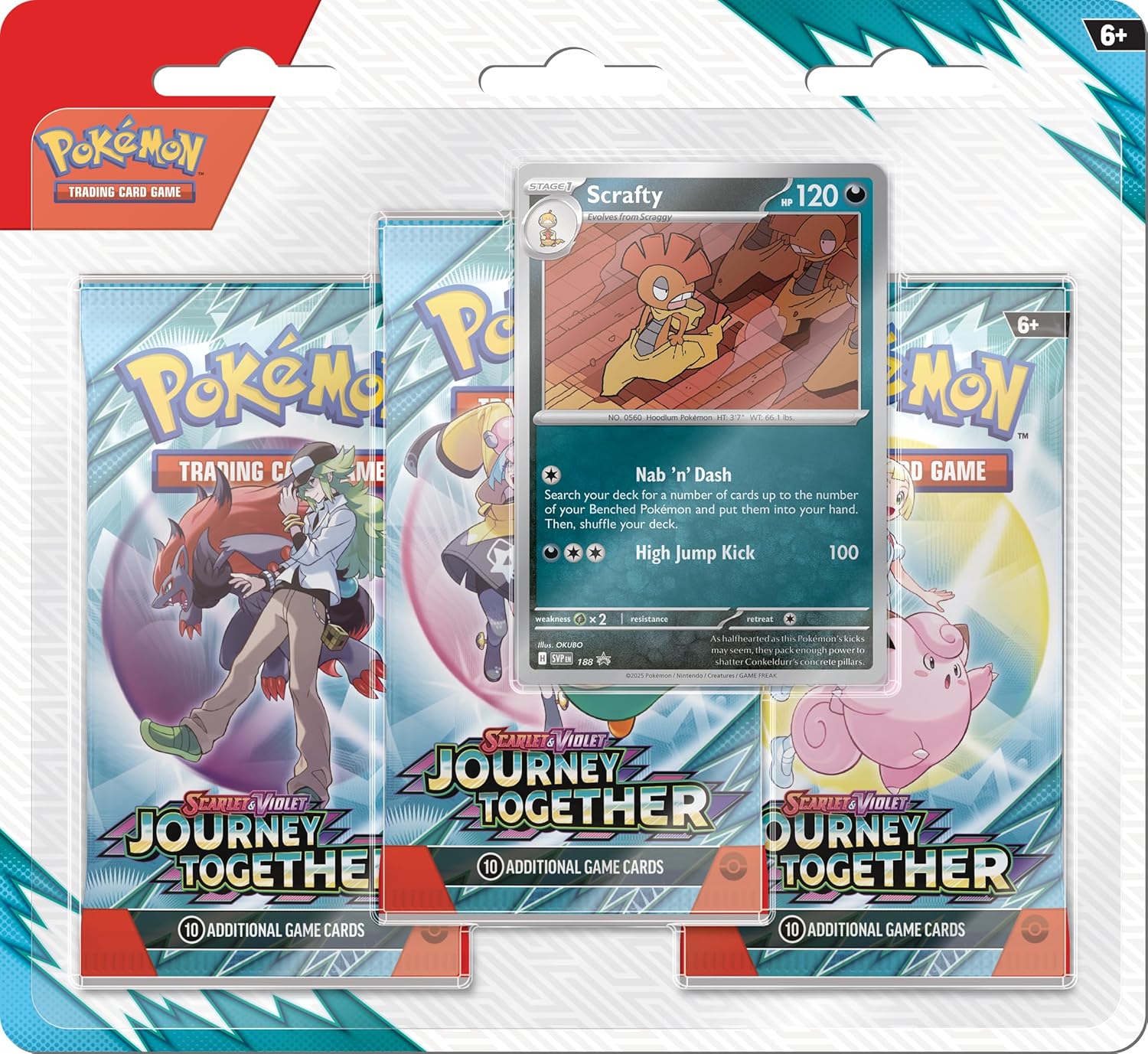 Journey Together 3-Pack Blister (SV09) (random promo)