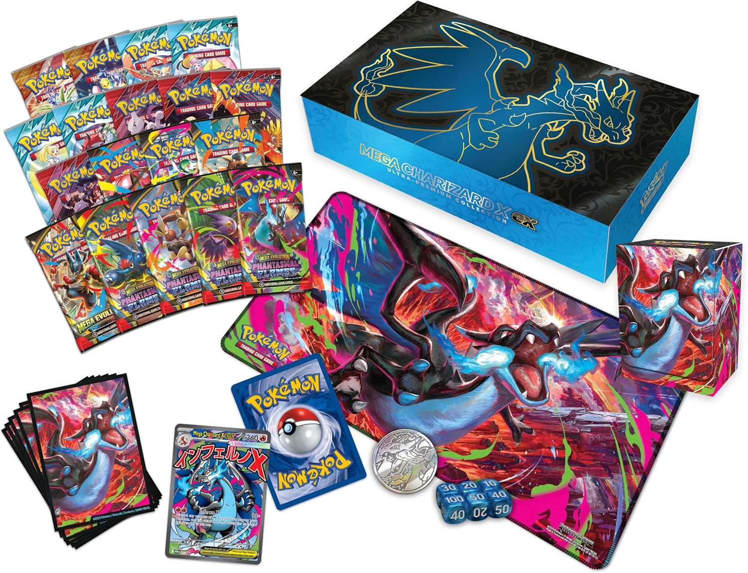 Mega Charizard X ex Ultra Premium Collection – PlayVault.ae