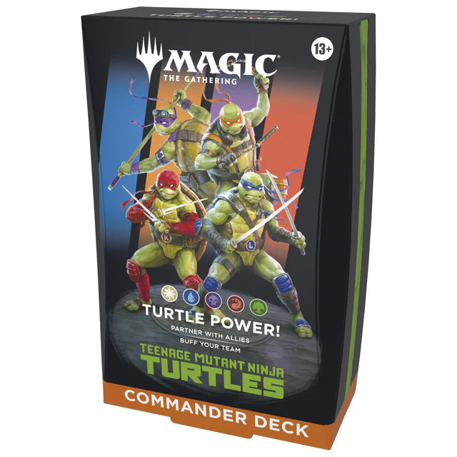MTG Universes Beyond Teenage Mutant Ninja Turtles Commander Deck | Turtle Power!
