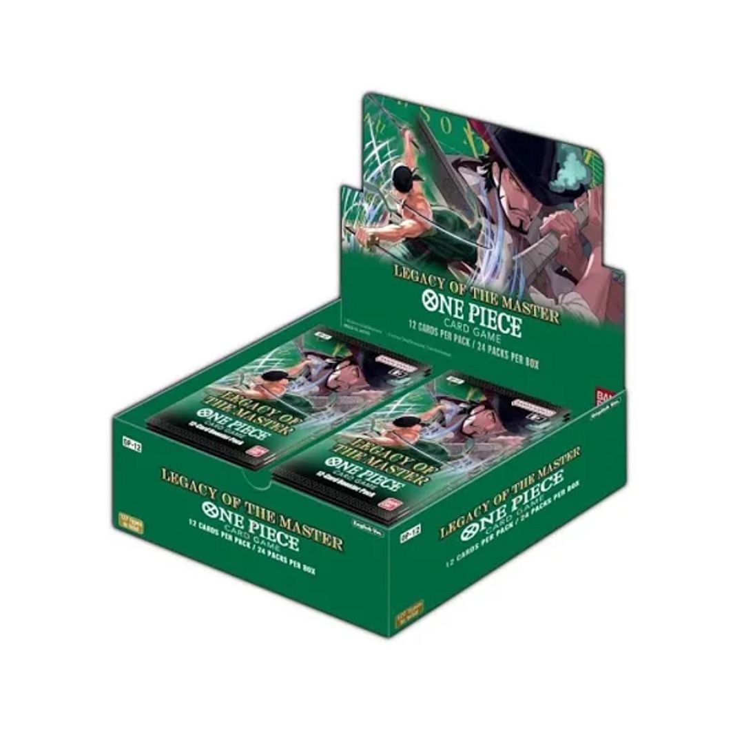 One Piece OP-12 Legacy of the Master English Booster Box, factory sealed — PlayVault UAE