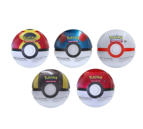 Poke Ball Tin (Q4 2025) 1 random tin