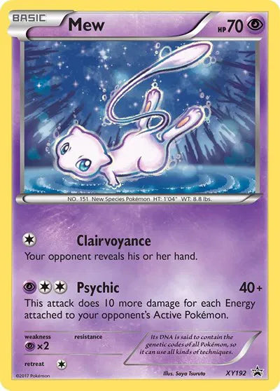 XY Promos Mew XY192 - MP