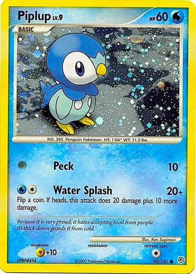 Promo Piplup 93/130 Cosmos Holo - LP