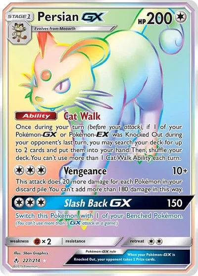 Unbroken Bonds Persian GX 227/214