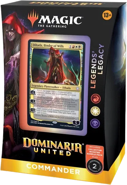 MTG Dominaria United Commander Deck Legends' Legacy, factory sealed — PlayVault UAE