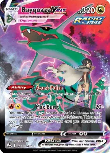 Silver Tempest Trainer Gallery Rayquaza VMAX TG20