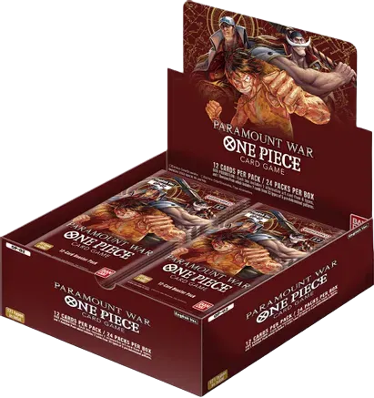 Paramount War OP-02 English One Piece booster box, factory sealed — PlayVault UAE