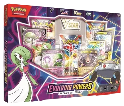 Pokémon TCG Evolving Powers Premium Collection, Magnezone and Gardevoir evolution lines, factory sealed — PlayVault UAE