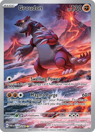 Paradox Rift Groudon 199/182 - LP