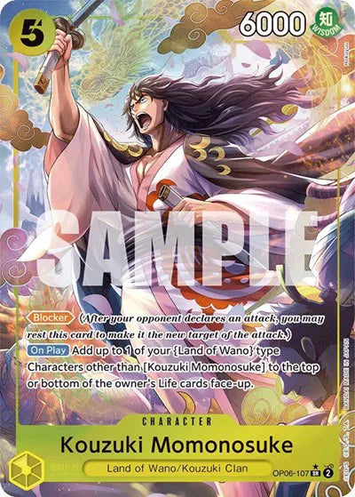 OP06-107 Kouzuki Momonosuke Alt Art