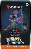MTG Outlaws of Thunder Junction Commander Deck Quick Draw, factory sealed — PlayVault UAE