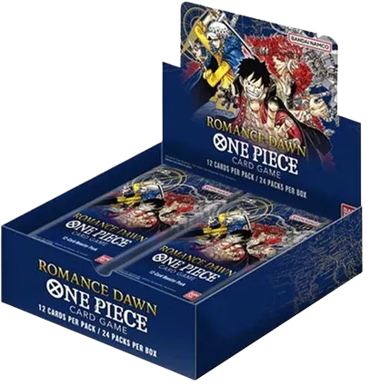 Romance Dawn OP-01 White Bottom English One Piece booster box, factory sealed — PlayVault UAE