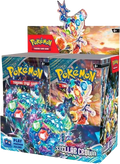 Stellar Crown SV07 English Pokemon TCG booster box, 36 packs, factory sealed — PlayVault UAE