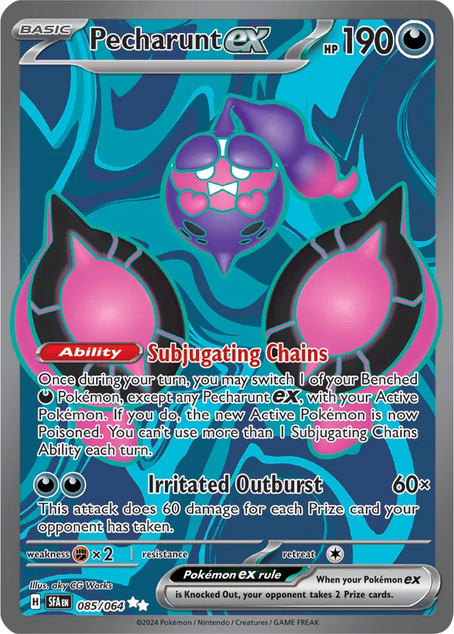 Shrouded Fable Pecharunt Ex 085/064