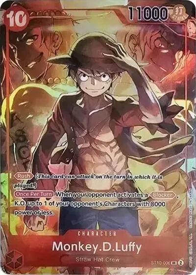 ST10-006 Luffy Treasure booster set
