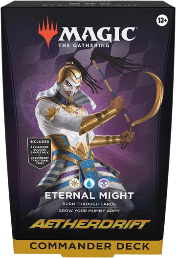 MTG Aetherdrift Commander Deck Eternal Might, factory sealed — PlayVault UAE