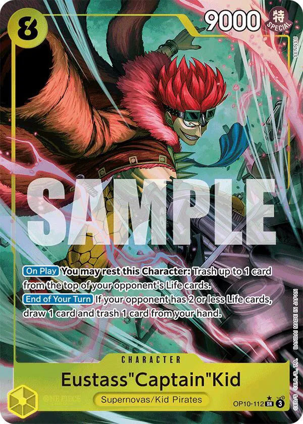 OP10-112 Eustass "Captain" Kid Parallel