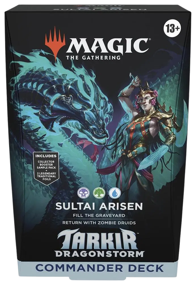 MTG Tarkir Dragonstorm Commander Deck Sultai Arisen, factory sealed — PlayVault UAE