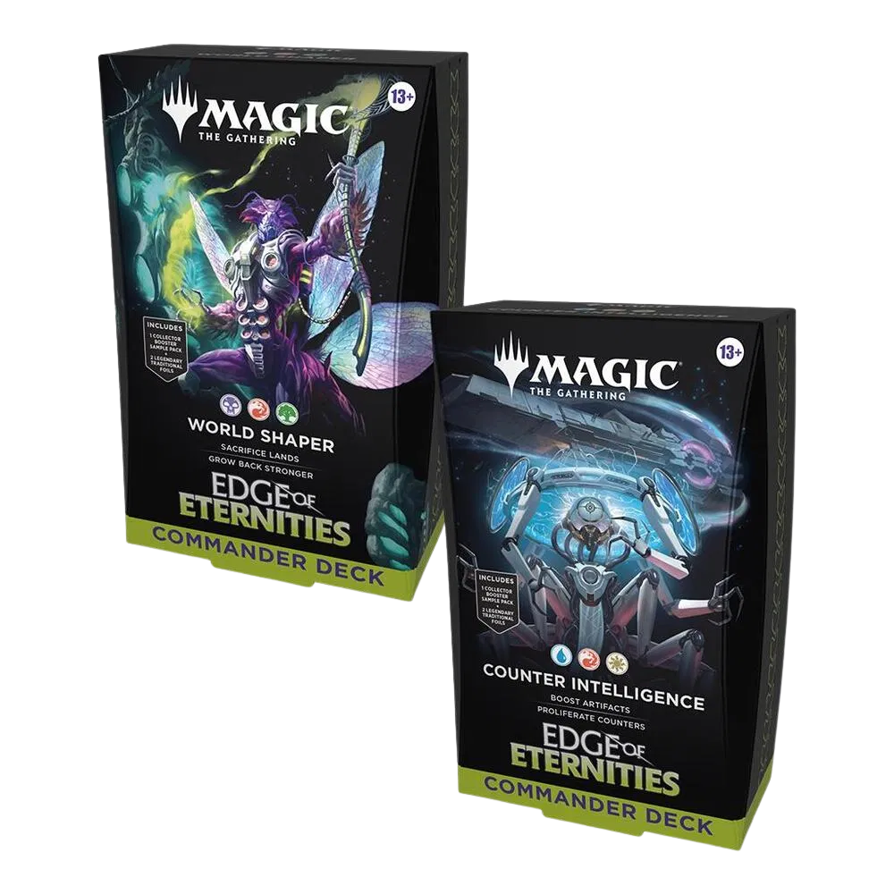 MTG Edge of Eternities Commander Decks set of 2, factory sealed — PlayVault UAE
