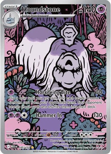 Mega Evolution Houndstone 145/132