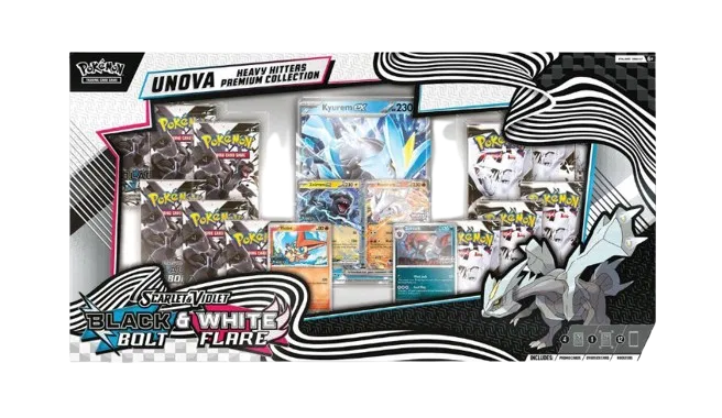 Unova Heavy Hitters Premium Collection, sealed with minor outer packaging damage — PlayVault UAE