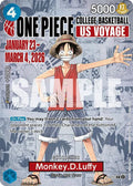 P-055 Monkey.D.Luffy (College Basketball US Voyage)