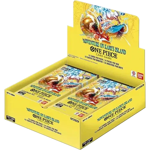 OP15 English Booster Box - Small tear in shrink on bottom of box