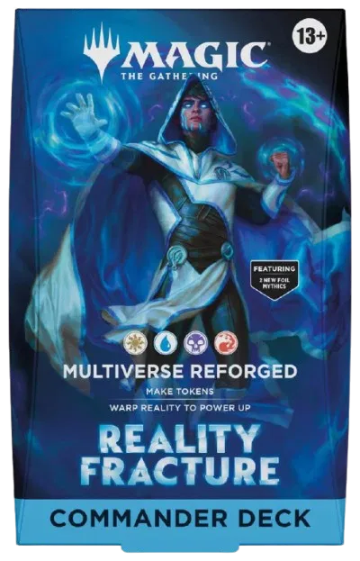 MTG Reality Fracture Commander Deck Multiverse Reforged, factory sealed — PlayVault UAE
