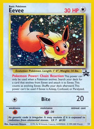 WoTC Promo Eevee 11 LP