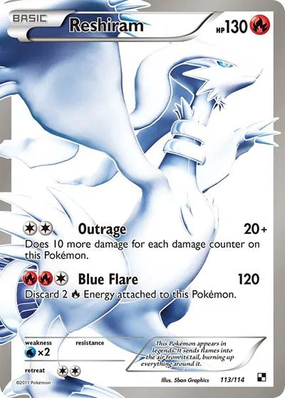 Black and White Reshiram 113 - LP