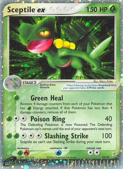 EX Team Magma vs Team Aqua Sceptile ex 93 - MP
