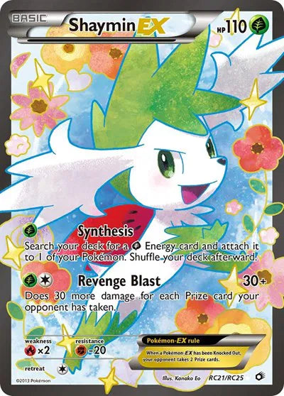 Legendary Treasure Radiant Collection Shaymin Ex RC21 - MP-HP