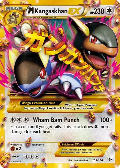 Flashfire M Kangaskhan Ex 019 - LP