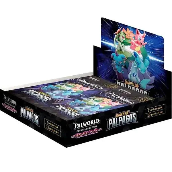 Palworld Dawn of Palpagos 1st Edition booster box BP01, English, factory sealed — PlayVault UAE