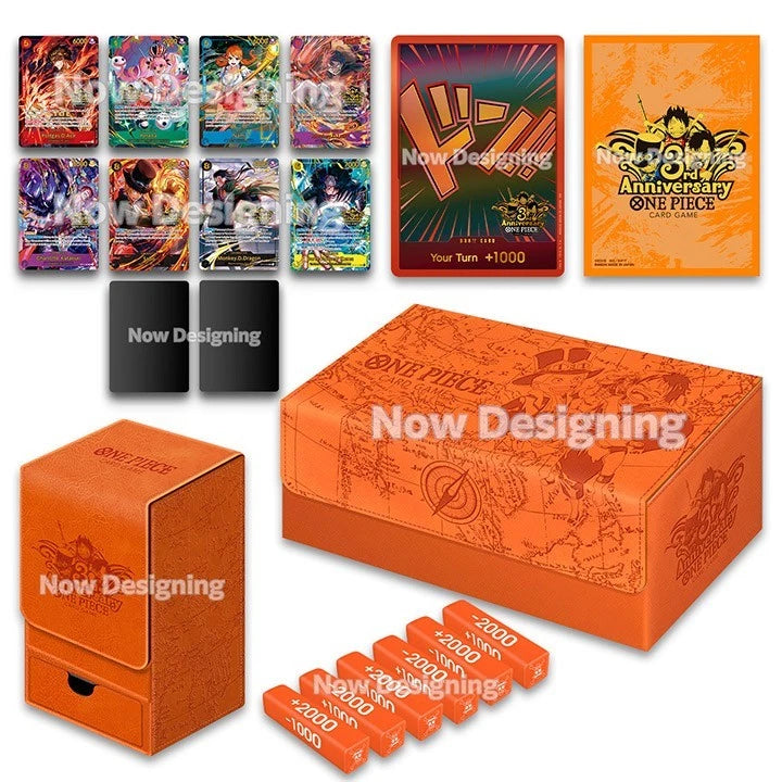 One Piece Card Game Japanese 3rd Anniversary Set Sealed Box English