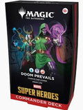 MTG Marvel Super Heroes Doom Prevails Commander deck, foil borderless Doctor Doom commander, factory sealed — PlayVault UAE