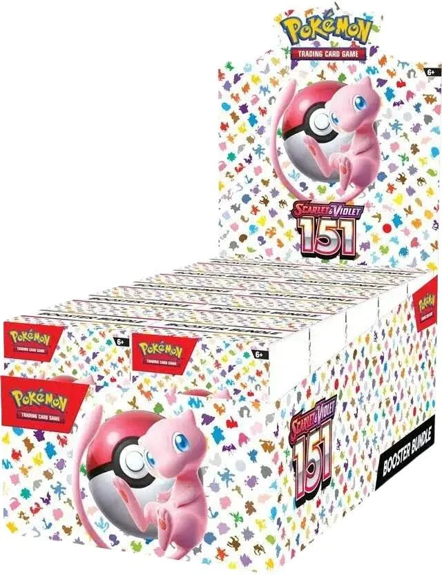 Pokémon TCG Scarlet & Violet 151 Booster Bundle Display, factory sealed — PlayVault UAE