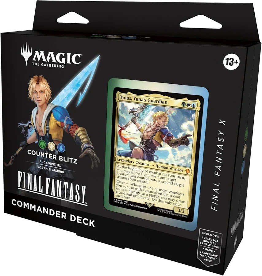 MTG Final Fantasy Commander Deck — Counter Blitz (FFX)